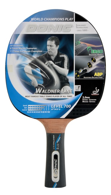 Raquette de tennis de table Donic Schildkröt "Waldner 700"