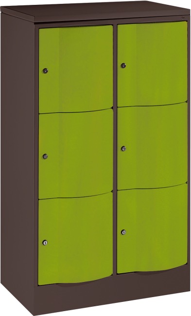 Schliessfachschrank „S 5000 Resisto“ mit 6 Fächern