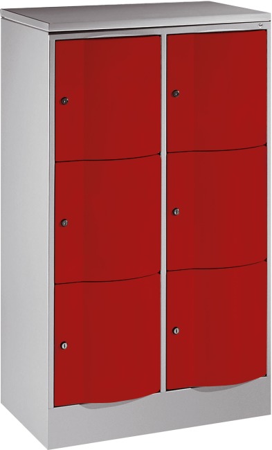 Schliessfachschrank „S 5000 Resisto“ mit 6 Fächern