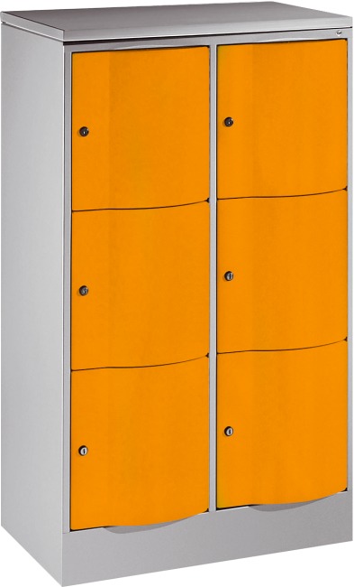 Schliessfachschrank „S 5000 Resisto“ mit 6 Fächern