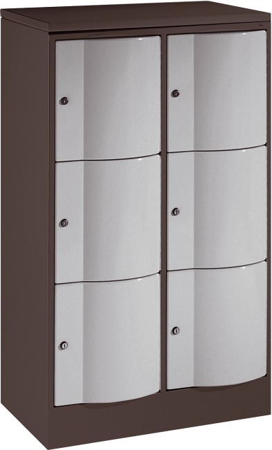 Schliessfachschrank „S 5000 Resisto“ mit 6 Fächern