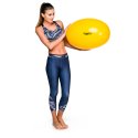Ledragomma Fitnessball "Eggball" ø 45 cm, Gelb