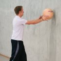 Sport-Thieme Medizinball
 "Klassik" 1 kg, ø 19 cm