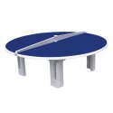 Sport-Thieme Polymerbeton-Tischtennisplatte "Rondo" Blau