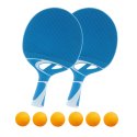 Cornilleau Lot de raquettes de tennis de table « Tacteo 30 » Balles orange