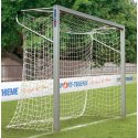 Buts 3x2 m Sport-Thieme® en aluminium, profilé carré, autostable ou avec fourreaux Avec fourreaux