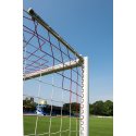 Sport-Thieme Grossfeld-Fussballtor mit freier Netzaufhängung SimplyFix, vollverschweisst, silber 1,50 m
