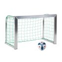 Sport-Thieme Mini-Fussballtor mit anklappbaren Netzbügeln Inkl. Netz, blau (MW 4,5 cm), 1,20x0,80 m, Tortiefe 0,70 m, 1,20x0,80 m, Tortiefe 0,70 m, Inkl. Netz, blau (MW 4,5 cm)