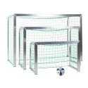 Mini but Sport-Thieme®, avec supports de filet rabattables 1,20x0,80 m, profondeur 0,70 m, Filet inclus, vert (mailles 10 cm)