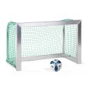 Minibut d'entraînement Sport-Thieme® entièrement soudé 1,20x0,80 m, profondeur 0,70 m, Filet inclus, vert (mailles 4,5 cm)