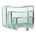 Minibut d'entraînement Sport-Thieme® entièrement soudé 1,20x0,80 m, profondeur 0,70 m, Filet inclus, vert (mailles 4,5 cm)