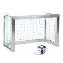 Minibut d'entraînement Sport-Thieme® entièrement soudé 1,20x0,80 m, profondeur 0,70 m, Filet inclus, vert (mailles 10 cm)