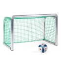 Sport-Thieme Mini-Fussballtor "Protection" Inkl. Netz, grün (MW 4,5 cm), 1,20x0,80 m, Tortiefe 0,70 m, 1,20x0,80 m, Tortiefe 0,70 m, Inkl. Netz, grün (MW 4,5 cm)