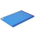 Reivo Tapis de gymnastique combinable « Sécurité » 150x100x6 cm, Polygrip bleu, Polygrip bleu, 150x100x6 cm