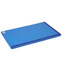 Reivo Tapis de gymnastique combinable « Sécurité » Polygrip bleu, 150x100x6 cm