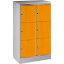 Schliessfachschrank „S 5000 Resisto“ mit 6 Fächern