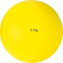 Poids Sport-Thieme en plastique 5 kg, jaune, ø 135 mm