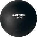 Sport-Thieme Stosskugel aus Kunststoff 7,26 kg, Schwarz, ø 150 mm