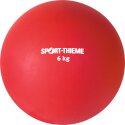 Poids d'entraînement Sport-Thieme « Plastique » 6 kg, rouge, ø 140 mm