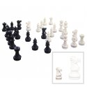 Figures d'échecs géantes Rolly Toys Socle ø 11 cm, hauteur du roi : 30 cm