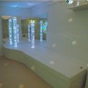 Rompa Musikwasserbett 100x200x50 cm hoch, Mit 2 Pulsgebern