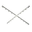 Sport-Thieme Croix de suspension universelle Plafonds suspendus jusqu'à 60 cm