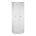 Garderobenschrank "S 2000 Classic" mit 100 mm hohem Sockel 1.800x810x500 mm 2 Abteile