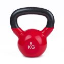 Kettlebell Sport-Thieme « Vinyle » 8 kg, rouge