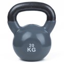 Kettlebell Sport-Thieme « Vinyle » 20 kg, gris
