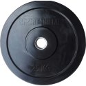 Disque d’haltère Sport-Thieme « Bumper Plate », noir 25 kg
