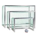Sport-Thieme Minibut d'entraînement en alu « Professional » Filet inclus, vert (mailles 10 cm), 1,20x0,80 m, profondeur 0,70 m
