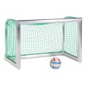 Sport-Thieme Minibut d'entraînement en alu « Professional » Filet inclus, vert (mailles 4,5 cm), 1,20x0,80 m, profondeur 0,70 m