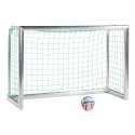 Sport-Thieme Minibut d'entraînement en alu « Professional » Filet inclus, vert (mailles 10 cm), 1,80x1,20 m, profondeur 0,70 m