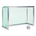 Sport-Thieme Minibut d'entraînement en alu « Professional » Filet inclus, vert (mailles 4,5 cm), 1,80x1,20 m, profondeur 0,70 m