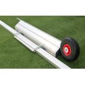 Fussballtor-Kippsicherung Bodenrahmen, Rechteckprofil 75x50 mm