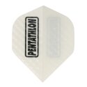 Pentathlon Dart Flights "Professional Dimple" Weiss, Standard