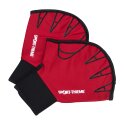 Sport-Thieme Aqua-Fitness-Handschuhe "Offen" M, 25x18 cm, Rot
