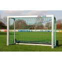 Mini but de football Sport-Thieme « Safety » avec PlayersProtect 1,20x0,80 m, Filet inclus, vert (mailles 10 cm)