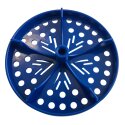 Disque perforé Sport-Thieme « Moitié » pour ligne de nage « Competition » Bleu