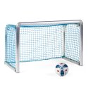 Sport-Thieme Mini-Fussballtor "Protection" Inkl. Netz, blau (MW 4,5 cm), 1,20x0,80 m, Tortiefe 0,70 m, 1,20x0,80 m, Tortiefe 0,70 m, Inkl. Netz, blau (MW 4,5 cm)
