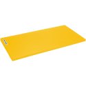 Tapis de gymnastique Sport-Thieme « Super », 200x125x6 cm Basique, Polygrip jaune