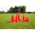 Lot de cônes de marquage Sportifrance « Multi-Aktion » Cône 50 cm, rouge