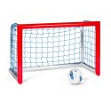 Sport-Thieme Mini-Fussballtor "Color Konzept" 1,20x0,80 m, Rot-Blau
