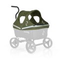 Capote pour chariot Beach Wagon Company pour chariot à tracter « Lite » Vert kaki