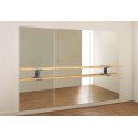 Miroir de danse  Dinamica Ballet « Amadeus » Barre double de 3 m et 2 supports, 200x300 cm