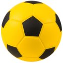 Sport-Thieme Weichschaumball "PU-Fussball" Gelb-Schwarz, 20 cm