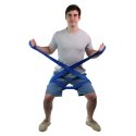 Bande de fitness CanDo « Multi-Grip Exerciser Rolle » Bleu, très difficile