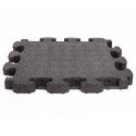 Gum-tech Fallschutzplatte "Puzzle mat 3D" 6 cm, Schwarz