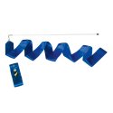 Ruban de gymnastique Sport-Thieme avec baguette « Entraînement » Fille, Bleu, 5 m
