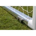 Sport-Thieme Grossfeld-Fussballtor mit freier Netzaufhängung SimplyFix, weiss, freistehend